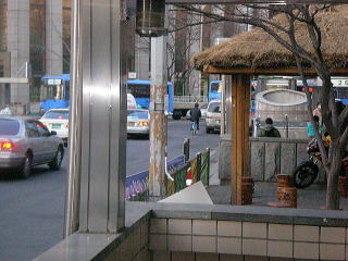 2006年正月のミョンドン地区の写真