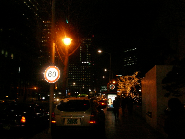 2006年正月のミョンドン地区の写真