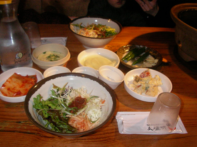 2006年正月のミョンドン地区の写真