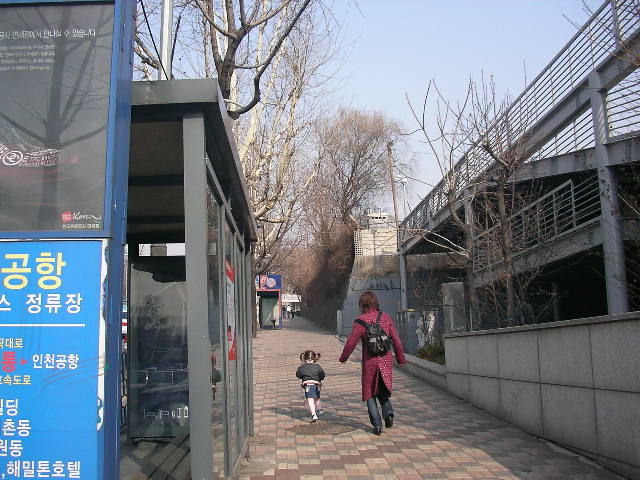 イテウォンの町の写真